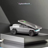 Cybertruck Desktop Stand Qi2 3-in-1 CyberDock Wireless Charging Station for IPhone16 15 14 Pro Max, AirPods, IWatch